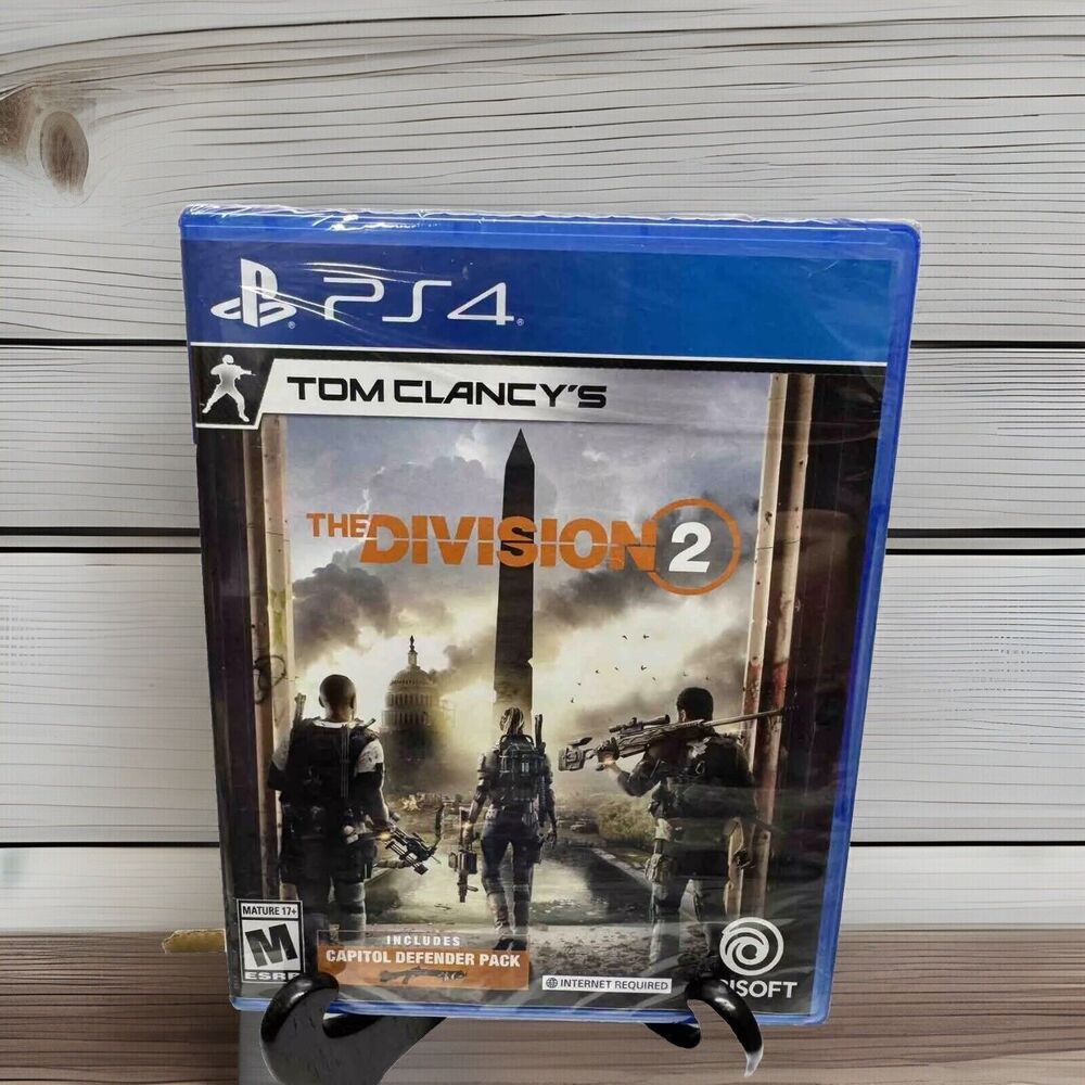 Tom Clancy's The Division 2 PS4 Video Game New Sealed M Ubisoft Playstation 4